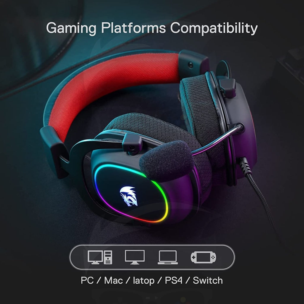 Redragon Zeus X H510-RGB Wired Surround Sound Gaming Headset Redragon Zeus X H510-RGB Wired Surround Sound Gaming Headset
